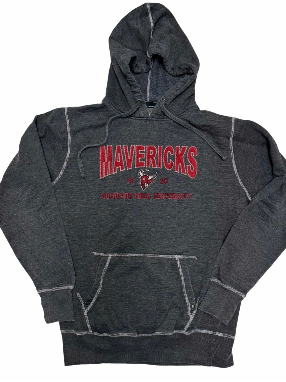 Colorado Mesa Mavericks Charcoal Hooded Sweatshirt